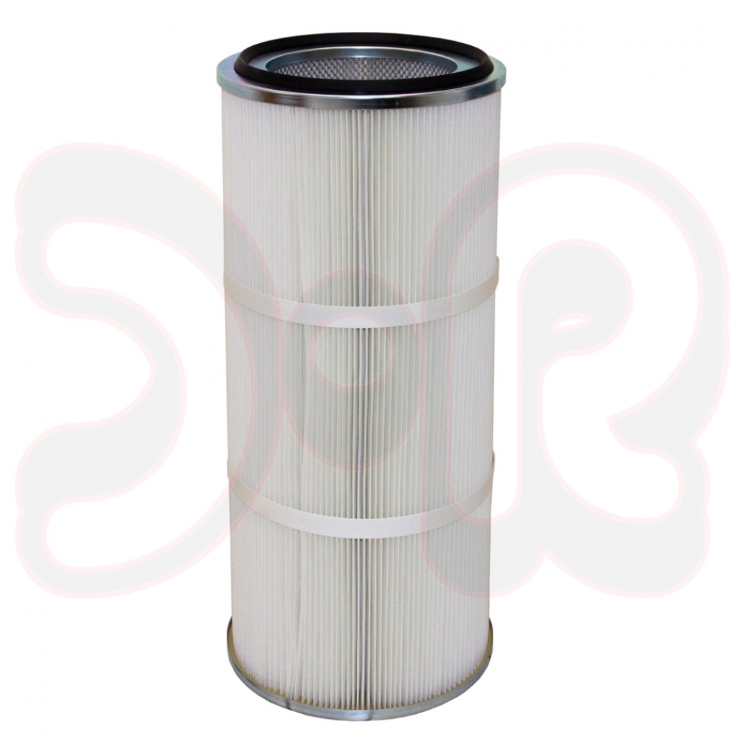 Filterpatrone Polyester-Vlies mit Prüfzeugnis BIA -M- (C) Ø 325 x 750mm für Plymovent Filteranlage