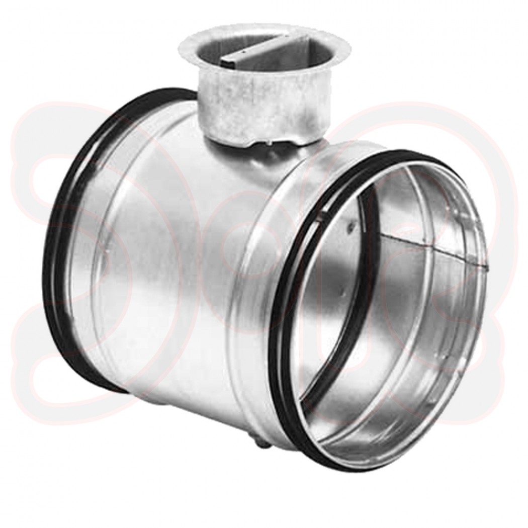 Absperrklappe luftdicht mit doppelter Gummilippendichtung Ø 500mm