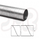 Wickelfalzrohr verzinkt Ø 180 x 0,6mm 6,0m lang