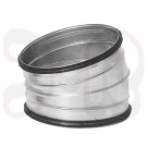 Bogen 60° aus 4 Segmenten bei 90° Ø 355mm