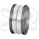 Nippel zwischen Rohr Ø 125mm