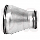 Reduzierung mit doppelter Gummidichtung d1 Ø 315mm, d2 Ø 224mm