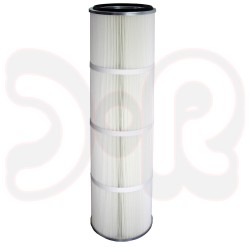 Filterpatrone Polyester-Vlies mit Prüfzeugnis BIA -M- (C) 325 x 1200mm