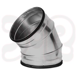 Bogen 45° aus 4 Segmenten bei 90°